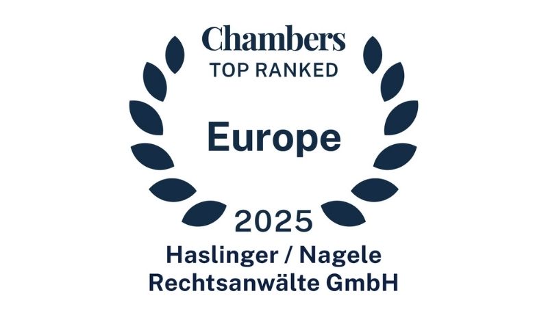 Siegel Chambers Top Ranked Europe 2025, Haslinger / Nagele Rechtsanwälte GmbH