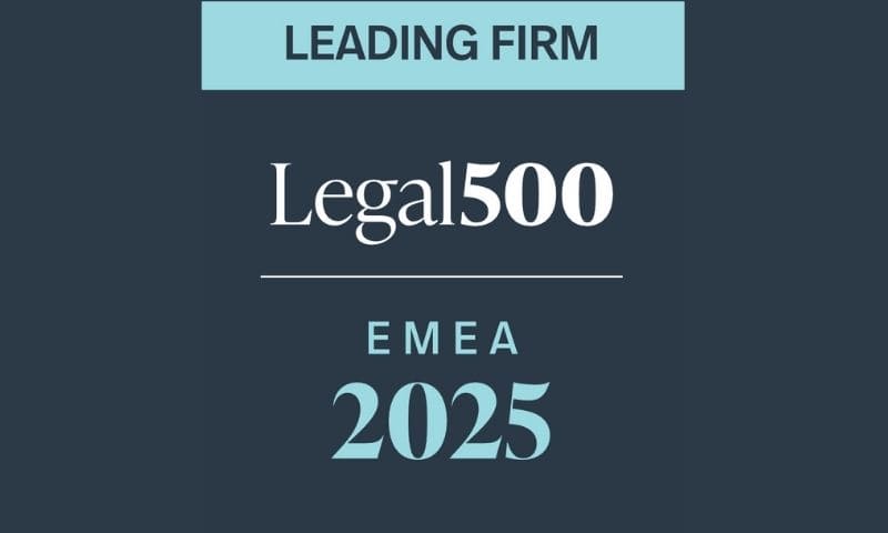 Legal 500, EMEA 2025, Leading Firm Logo