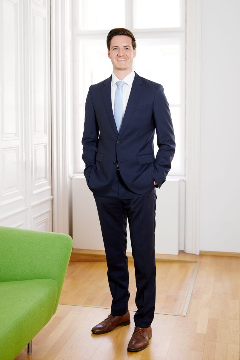 Maximilian Hubner, Rechtsanwaltsanwärter, Fotografin: Julia Spicker
